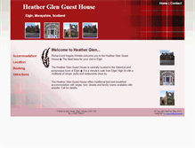 Tablet Screenshot of heather-glen.com